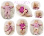 ALLEGRA Baby-Puppenkind  54cm