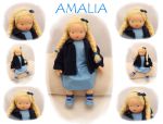 AMALIA Puppenkind  44cm
