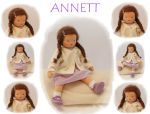 ANNETT Puppenkind  44cm