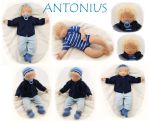 ANTONIUS Baby-Puppenkind  54cm
