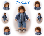CARLOS Puppenkind  48cm