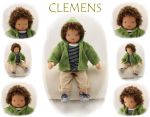 CLEMENS Puppenkind  44cm