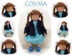 COSIMA Puppenkind  44cm
