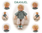 EMANUEL Puppenkind  44cm
