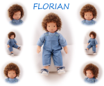 FLORIAN Puppenkind  44cm