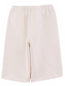 Preview: Puppenhose weiss aus Jersey 3/4 lang 40-48cm