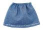 Preview: Puppen-Jeansrock 28-30cm