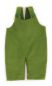Preview: Puppen-Latzhose kord dunkelgrün 42-48cm