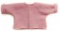 Preview: Puppen-Wolljacke rosé 50-54cm