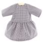 Preview: Puppenkleid dunkelblau kariert 42-48cm