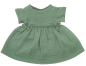 Preview: Puppenkleid dunkelgrün 38-44cm (IF)