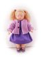 Preview: Puppenkleid violett 42-48cm