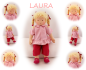 Preview: LAURA Puppenkind  48cm