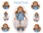 Preview: MARTHA Puppenkind  44cm