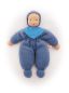 Preview: Schmusepuppe mittelblau 27cm