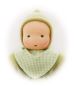 Preview: Schmusepuppe lindgrün 27cm