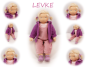 Preview: LEVKE Puppenkind  48cm