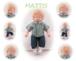 Preview: MATTIS Puppenkind  44cm