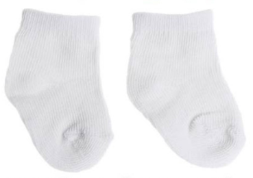 Puppen-Söckchen weiss 44-54cm (IF)
