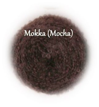 Mini-Lockenmohair Puppengarn Bouclé (25gr Knäuel)