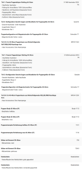 WUNSCHPUPPE für Bestellung 202101806