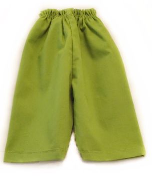Puppenhose blattgrün 42-48cm