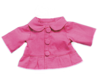 Puppenbluse pink  28-35cm (IF)