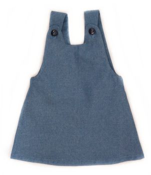 Trägerkleid Jeans 42-48cm