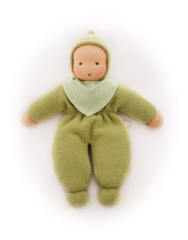 Schmusepuppe lindgrün 27cm