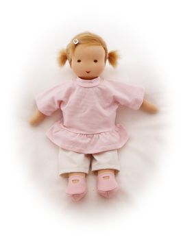 LEYLA Kuschel-Puppenkind  40cm