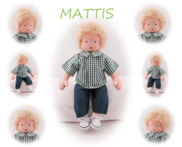 MATTIS Puppenkind  44cm