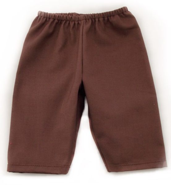 Puppenhose braun 42-48cm