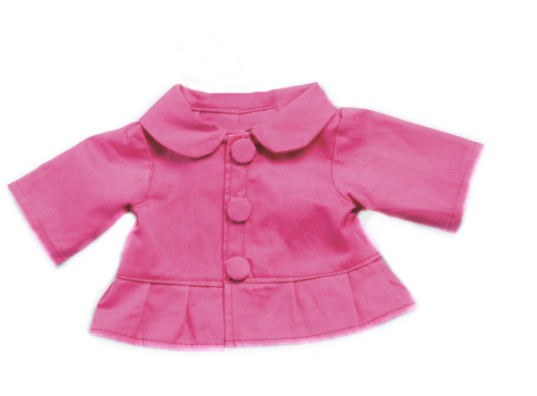 Puppenbluse pink  28-35cm (IF)