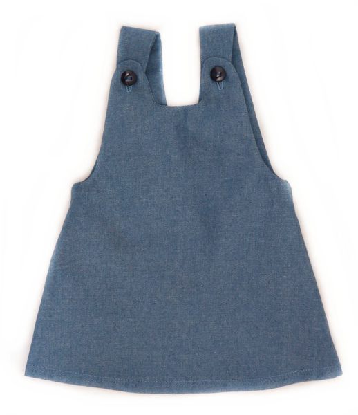 Trägerkleid Jeans 42-48cm