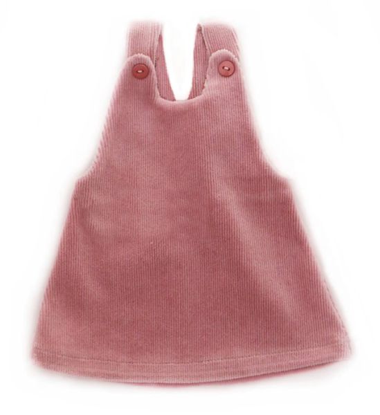 Trägerkleid feincord altrosa 42-48cm