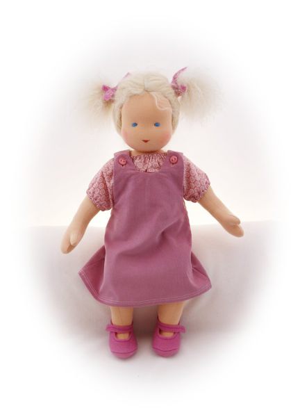 Trägerkleid feincord altrosa 42-48cm