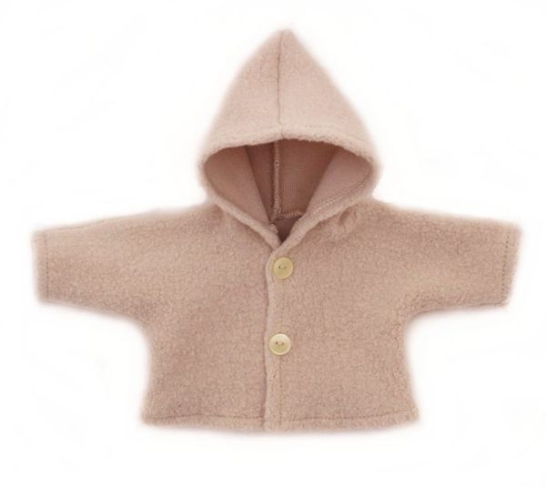 Kapuzenjacke beige  28-30cm