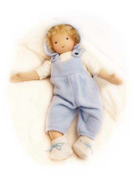 Puppenpullover ecru 50-54cm