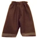 Puppenjeanshose braun 42-48cm