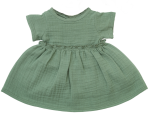 Puppenkleid dunkelgrün 38-44cm (IF)