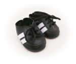 Puppen-Fußballschuhe schwarz 44-48cm (IF)