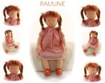 PAULINE Puppenkind  46cm